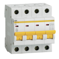 Выключатель автоматический ВА47-29 4Р 6А 4,5кА х-ка С, IEK MVA20-4-006-C