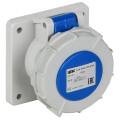 Розетка встраиваемая прямаяССИ-6132 16А-6ч 220В 2P+PE IP67 IEK