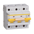 Выключатель автоматический ВА47-100 3Р 35А 10кА х-ка D, IEK MVA40-3-035-D