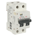 Выключатель автоматический ARMAT M06N 2P C 10А, IEK AR-M06N-2-C010