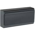 PRIME Корпус пластиковый ЩРН-П-18 модулей навесной черный IP41 IEK