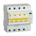 Автомат дифференциальный АД14S 4Р 25А 100мА, IEK MAD13-4-025-C-100
