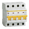 Выключатель автоматический ВА47-29 4Р 63А 4,5кА х-ка С, IEK MVA20-4-063-C