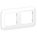 FLITE Рамка 2-местная РУ-2-А-ФлБ белый IEK