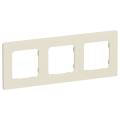 FLITE Рамка 3-местная РУ-3-К-ФлСл сливочный IEK