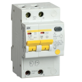 Автомат дифференциальный АД12S 2Р 20А 100мА, IEK MAD13-2-020-C-100