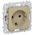 FLITE Розетка с заземлением без защитных шторок 16А РС11-0-ФлХ хаки IEK