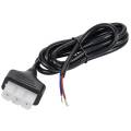 Кабель питания 1,5м черный для светильника светодиодного линейного 1010 IEK