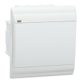 Корпус пластиковый ЩРВ-П-9 модулей встраиваемый, белая дверь, IP41, IEK MKP82-V-09-WD-41-20