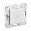 Выключатель 1-клавишный с индикацией, 10А, SK-V07W, белый, SKANDY IEK SK-V10-1-10-K01