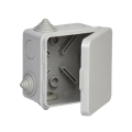 Коробка распаячная, 80х80х50мм, о/к IP54, КМ41238, IEK UKO31-080-080-050-K03-54