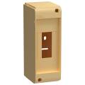 UNION Mini Корпус пластиковый КМПн-2 IP20 без двери сосна IEK