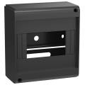 UNION Mini Корпус пластиковый КМПн-6 IP20 без двери черный IEK