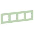 FLITE Рамка 4-местная РУ-4-К-ФлФ фисташковый IEK