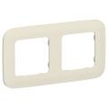 FLITE Рамка 2-местная РУ-2-А-ФлСл сливочный IEK