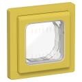 FLITE Рамка 1-местная IP55 Рпро-1-55-ФлЖК желтый карри IEK