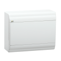 Корпус пластиковый ЩРН-П-9 модулей навесной, белая дверь, IP41, IEK MKP82-N-09-WD-41-20