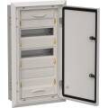 TITAN 5 Корпус металлический ЩРв-36 (1х36) 630х365х130мм IP31 серый (одна дверь) IEK