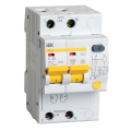 Автомат дифференциальный АД12 2Р 40А 30мА, IEK MAD10-2-040-C-030