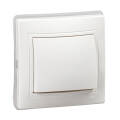 Выключатель 1-клавишный, 10А, IP44, ВС10-1-0-КБ-44, белый, IEK KV-V10-10-44-K01