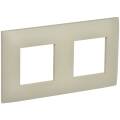 SKANDY Рамка 2-местная SK-F01B бежевый IEK