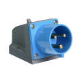 Вилка стационарная ССИ-523, 32А, 200-250В, 2P+PE, IP44, IEK PSR51-032-3