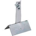 Держатель проводника круглого 6-10мм винтовой для конька широкий h=100мм оцинкованная сталь HDZ IEK
