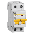 Выключатель автоматический ВА47-29 2Р 1А 4,5кА х-ка С, IEK MVA20-2-001-C