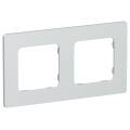 FLITE Рамка 2-местная РУ-2-К-ФлЖ жемчуг IEK