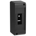 UNION Mini Корпус пластиковый КМПн-2 IP20 без двери черный IEK