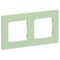 FLITE Рамка 2-местная РУ-2-К-ФлФ фисташковый IEK