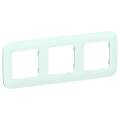 FLITE Рамка 3-местная РУ-3-А-ФлХЛ холодный лед IEK