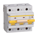 Выключатель автоматический ВА47-100 3Р 16А 10кА х-ка С, IEK MVA40-3-016-C