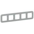 FLITE Рамка 5-местная РУ-5-А-ФлС серый IEK