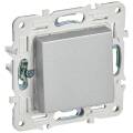 SKANDY Выключатель 1-клавишный 10А SK-V01S серебряный IEK