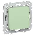 FLITE Выключатель 1-клавишный проходной 10А ВС61-1-0-ФлФ фисташковый IEK
