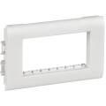 METRA Рамка и суппорт на 4 модуля для кабель-каналов с шириной крышки 75мм белый IEK