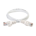 Патч-корд 4 пары, 2хRJ45, 0,2м, Кат.6, UTP, белый, LSZH, ITK PC08-C6UL-02M