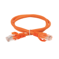 Патч-корд 4 пары, 2хRJ45, 3м, Кат.6, UTP, оранжевый, LSZH, ITK PC07-C6UL-3M