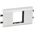 DLP Рамка и суппорт на 2 модуля для кабель-каналов с шириной крышки 65мм белая IEK