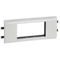 DLP Рамка и суппорт на 4 модуля для кабель-каналов с шириной крышки 65мм белая IEK