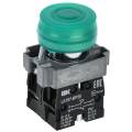 Кнопка управления LA167-BP35 d=22мм 1NO+1NNC зеленая IEK