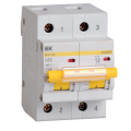 Выключатель автоматический ВА47-100 2Р 63А 10кА х-ка C, IEK MVA40-2-063-C