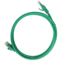 Патч-корд 4 пары, 2хRJ45, 5м, Кат.5e, UTP, зеленый, PVC, ITK PC02-C5EU-5M