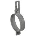 Держатель проводника круглого 8мм водосточная труба 80мм оцинкованная сталь TD IEK
