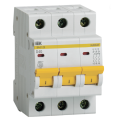Выключатель автоматический ВА47-29 3Р 40А 4,5кА х-ка D, IEK MVA20-3-040-D