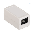 Адаптер проходной, кат.6, UTP, RJ45-RJ45, белый, ITK CS70-1C06U