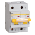Выключатель автоматический ВА47-100 2P 32А 10кА х-ка C, IEK MVA40-2-032-C
