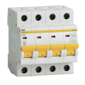 Выключатель автоматический ВА47-29 4Р 40А 4,5кА х-ка D, IEK MVA20-4-040-D
