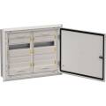 TITAN 5 Корпус металлический ЩРв-48 (2х24) 505х625х130мм IP31 серый (одна дверь) IEK
